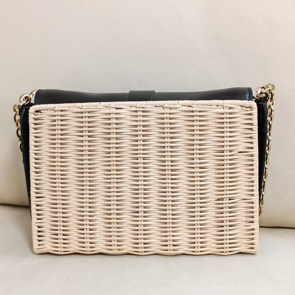 超美品【PAULE KA ポールカ】かごバッグ ワンショルダー 超美品【PAULE KA ポールカ】かごバッグ ワンショルダー