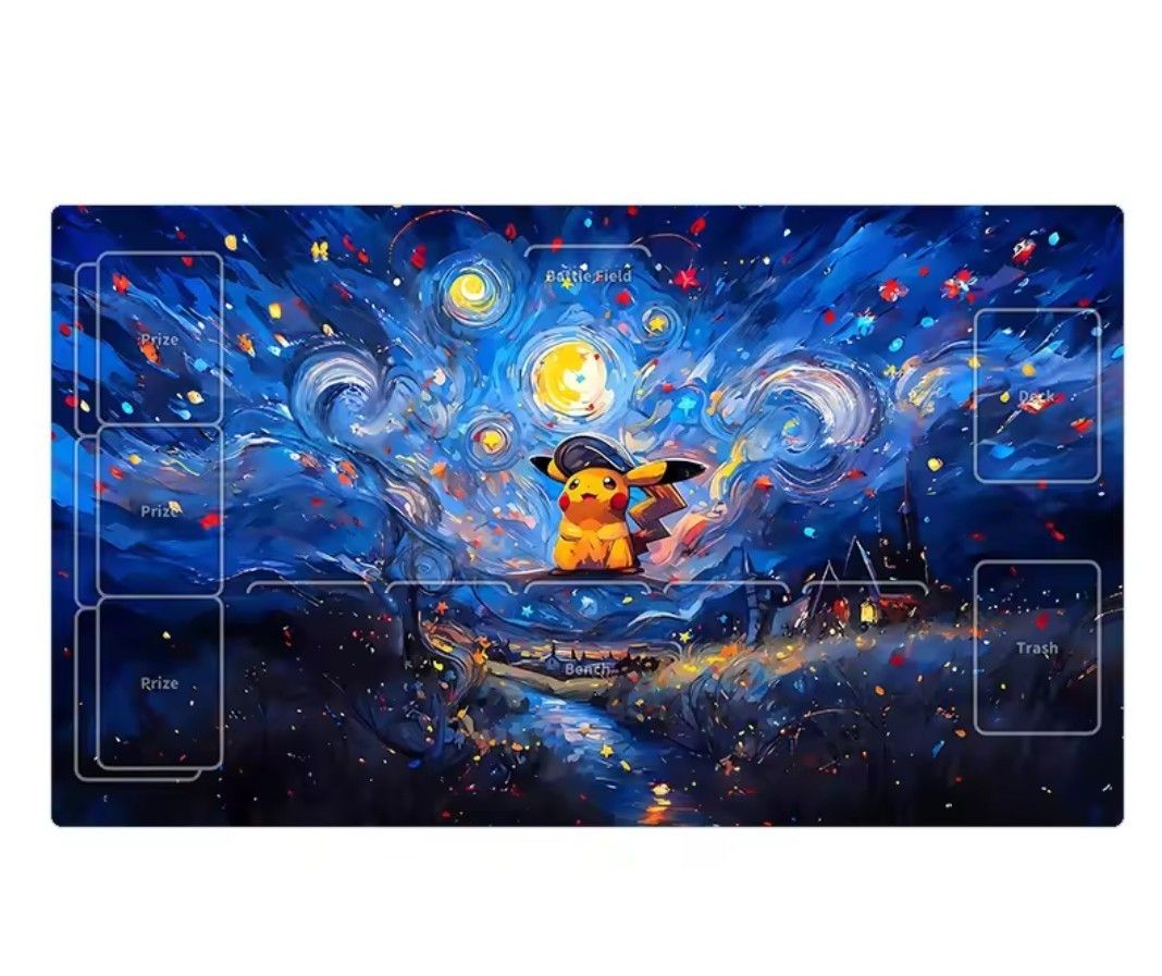 新品未使用 ポケモンカード プレイマット ピカチュウ 星月夜 新品未使用 ポケモンカード プレイマット ピカチュウ 星月夜