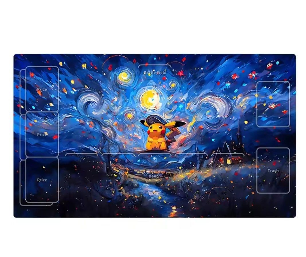 新品未使用 ポケモンカード プレイマット ピカチュウ 星月夜 新品未使用 ポケモンカード プレイマット ピカチュウ 星月夜