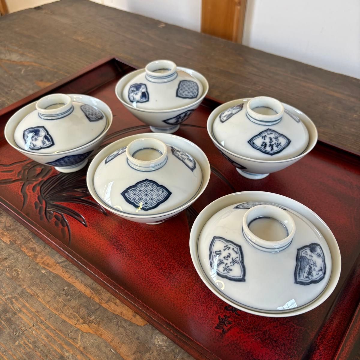 飯茶碗 蓋付き 染付 5客|Yahoo!フリマ(旧PayPayフリマ) 飯茶碗 蓋付き 染付 5客|Yahoo!フリマ(旧PayPayフリマ)