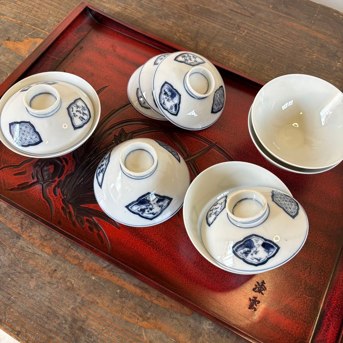 飯茶碗 蓋付き 染付 5客|Yahoo!フリマ(旧PayPayフリマ) 飯茶碗 蓋付き 染付 5客|Yahoo!フリマ(旧PayPayフリマ)