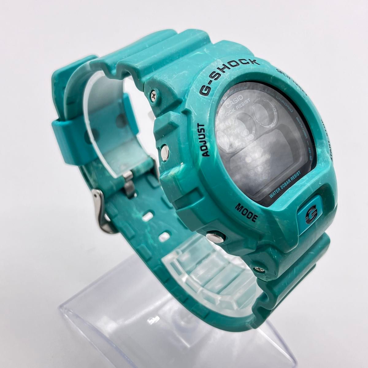 美品 CASIO G-SHOCK DW-6900WS-2JF 限定カラー メンズ Gショック 美品 CASIO G-SHOCK DW-6900WS-2JF 限定カラー メンズ Gショック