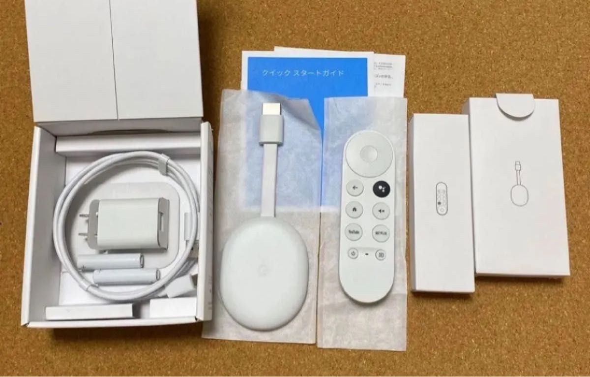 新品同様 正規品 純正 Google Chromecast with TV クローム 新品同様 正規品 純正 Google Chromecast with TV クローム