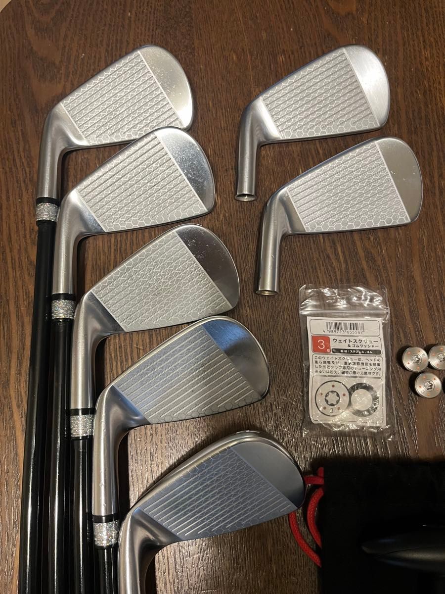 onoff kuro アイアン 2022 6〜P 5本セット 4〜5ヘッドのみ onoff kuro アイアン 2022 6〜P 5本セット 4〜5ヘッドのみ