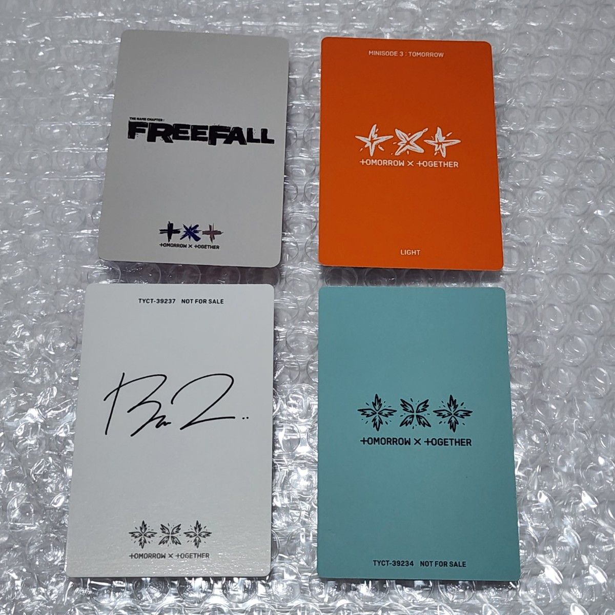 TXT ボムギュ トレカ CD まとめ売り TOMORROW FREEFALL TXT ボムギュ トレカ CD まとめ売り TOMORROW FREEFALL