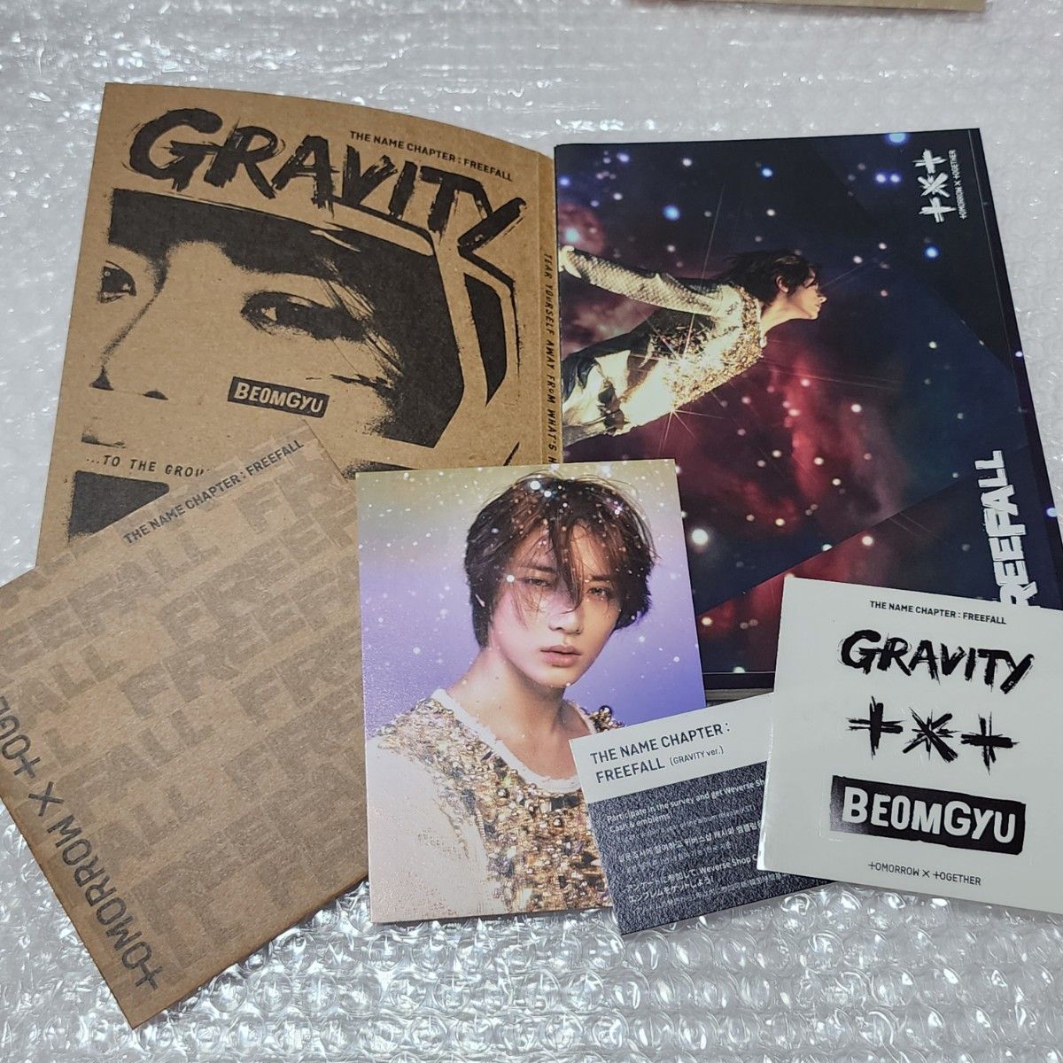 TXT ボムギュ トレカ CD まとめ売り TOMORROW FREEFALL TXT ボムギュ トレカ CD まとめ売り TOMORROW FREEFALL