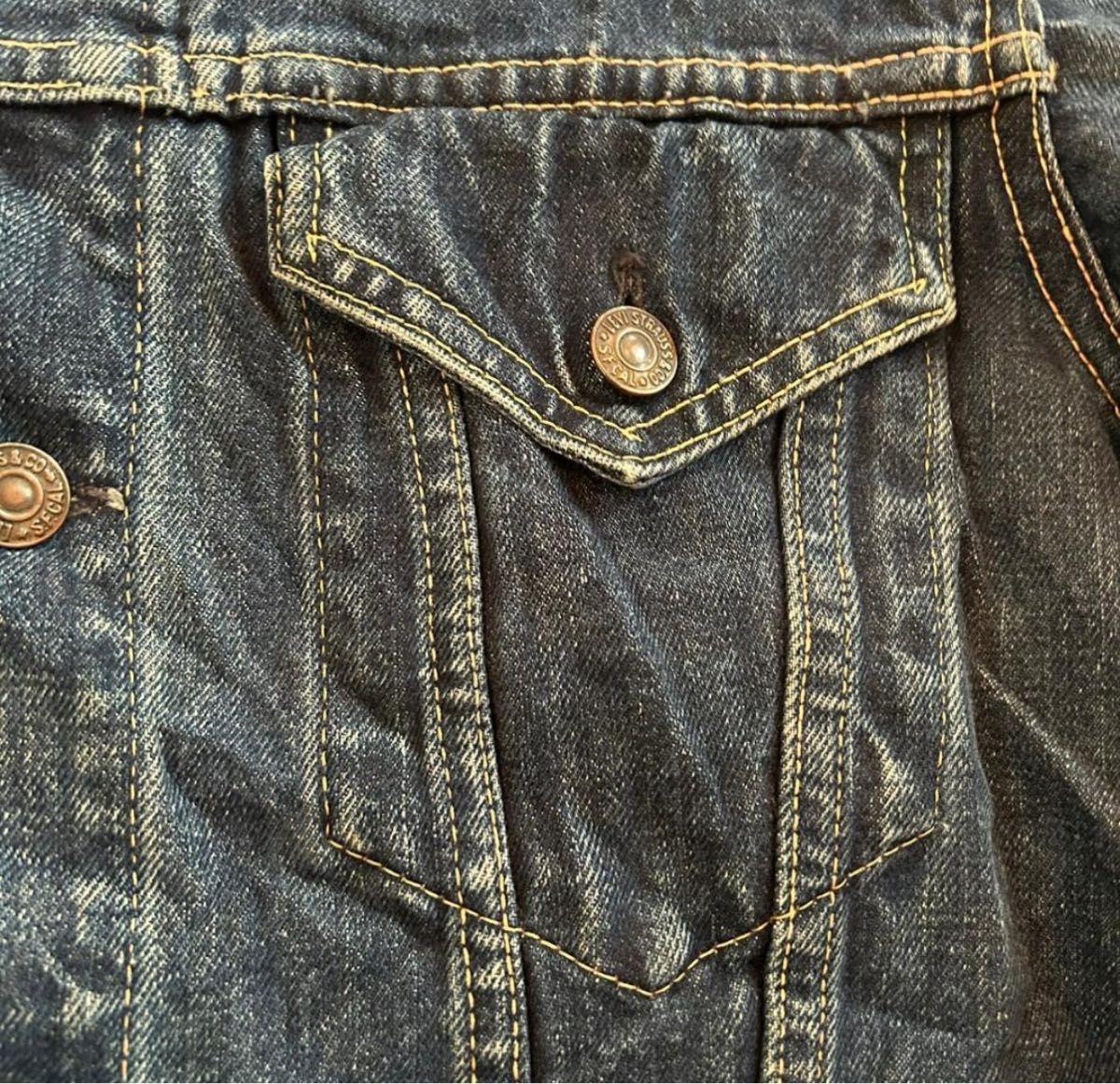 60s ビンテージ】LEVI'S 557XX ギャラ入り 3rd デニムジャケット 60s ビンテージ】LEVI'S 557XX ギャラ入り 3rd デニムジャケット