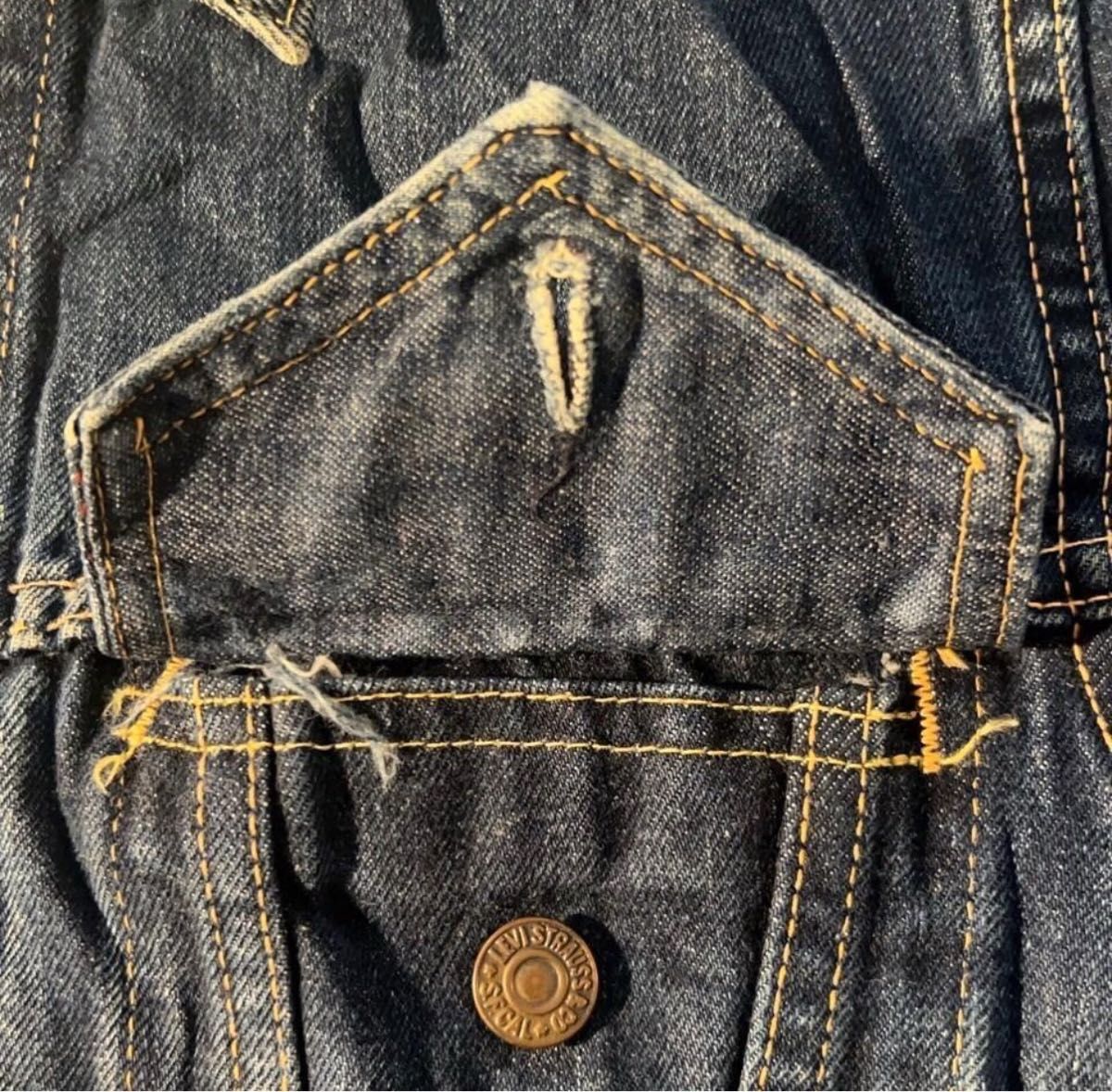 60s ビンテージ】LEVI'S 557XX ギャラ入り 3rd デニムジャケット 60s ビンテージ】LEVI'S 557XX ギャラ入り 3rd デニムジャケット
