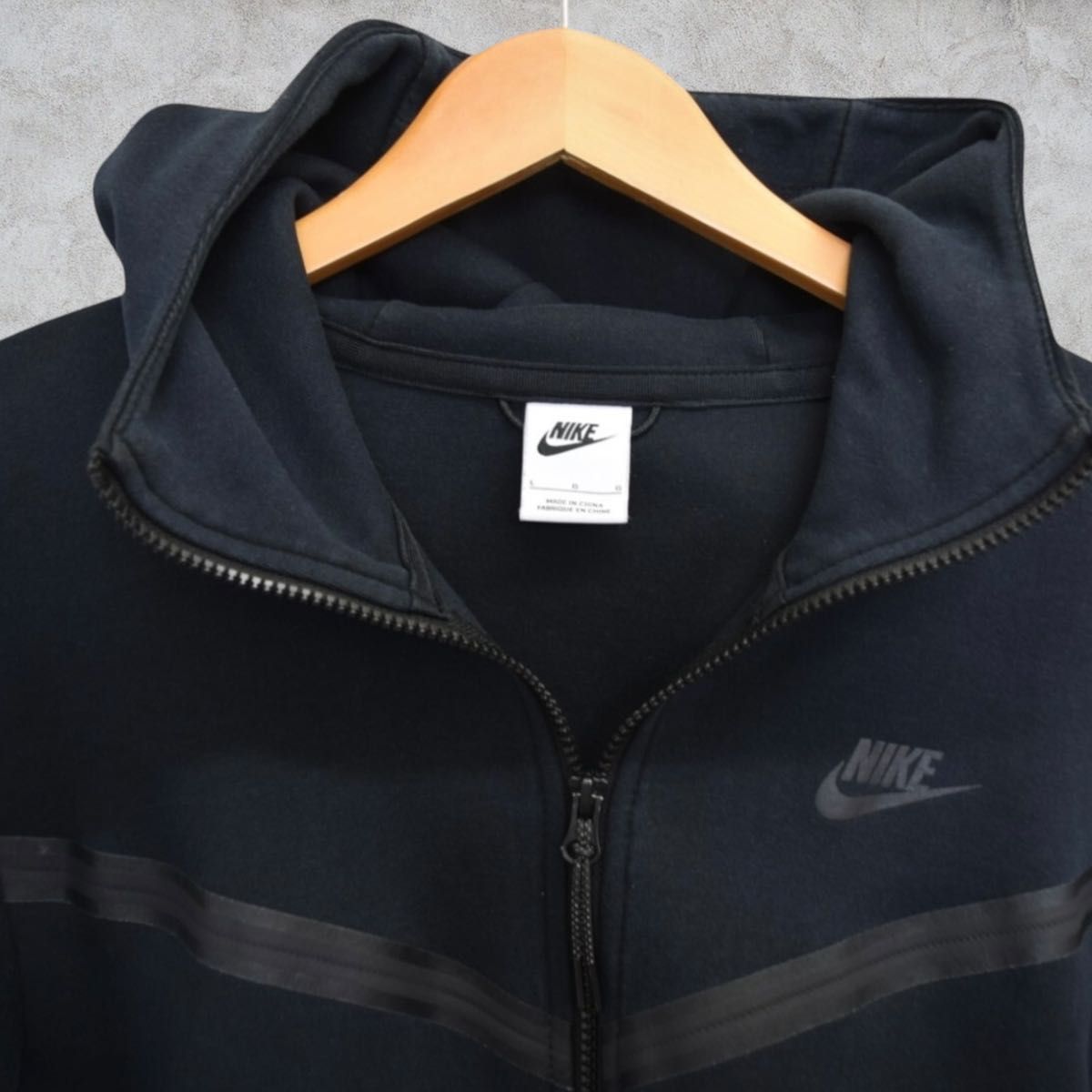 廃盤】Nike ナイキ テックフリース セットアップ ブラック 上L 廃盤】Nike ナイキ テックフリース セットアップ ブラック 上L