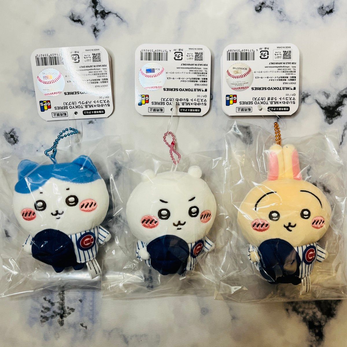 ちいかわ×MLB TOKYO SERIES マスコット ハチワレ ちいかわ ちいかわ×MLB TOKYO SERIES マスコット ハチワレ ちいかわ