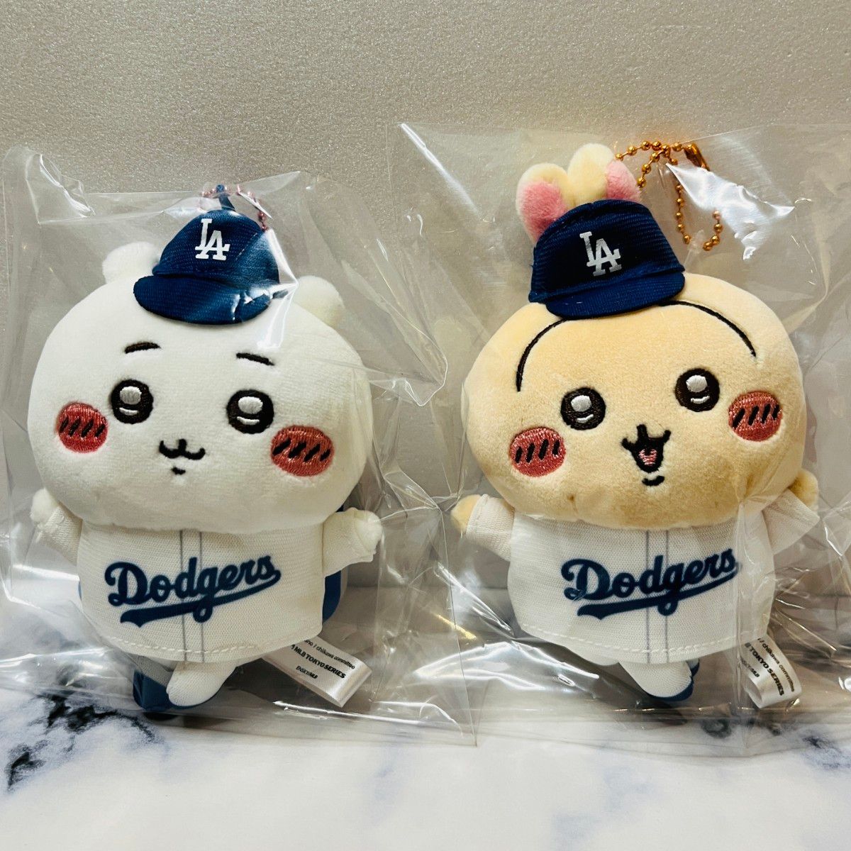 ちいかわ×MLB TOKYO SERIES マスコット ちいかわ うさぎ ちいかわ×MLB TOKYO SERIES マスコット ちいかわ うさぎ