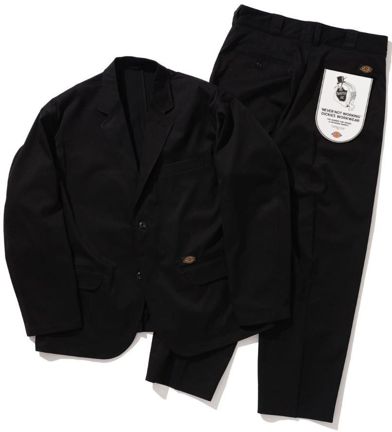 Dickies × TRIPSTER SUIT 25SS BLACK M / 新品 未使用 第7弾 Dickies × TRIPSTER SUIT 25SS BLACK M / 新品 未使用 第7弾