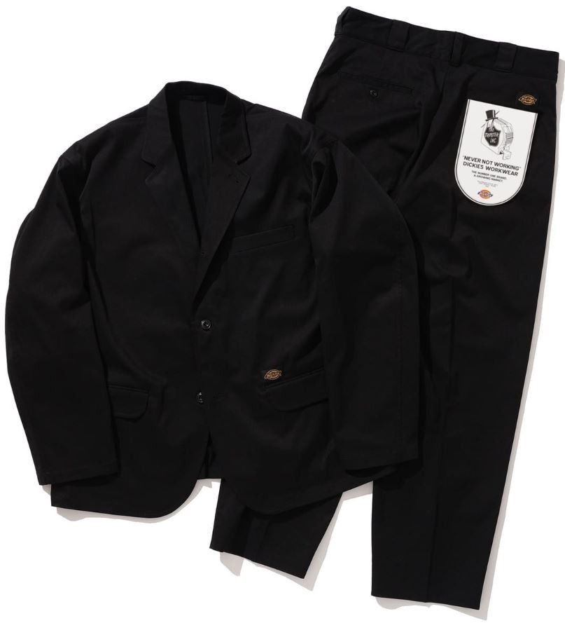 Dickies × TRIPSTER SUIT 25SS BLACK S / 新品 未使用 第7弾 Dickies × TRIPSTER SUIT 25SS BLACK S / 新品 未使用 第7弾