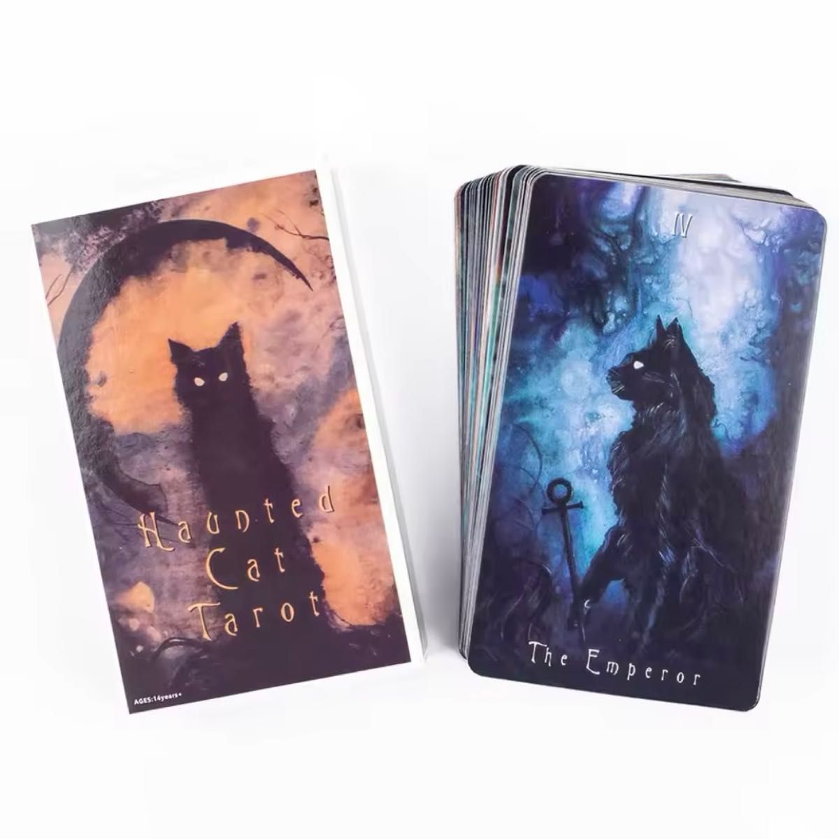 Haunted Cat Tarot カード オラクルカード 英語表記 美品|Yahoo Haunted Cat Tarot カード オラクルカード 英語表記 美品|Yahoo