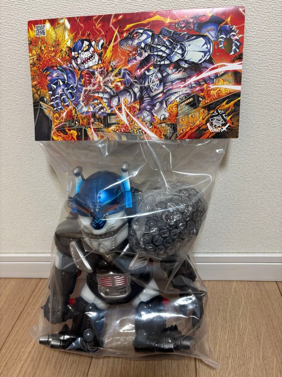PLANET X × ELECTRIC TOYS メカ・ギガソン BWカラー ソフビ PLANET X × ELECTRIC TOYS メカ・ギガソン BWカラー ソフビ