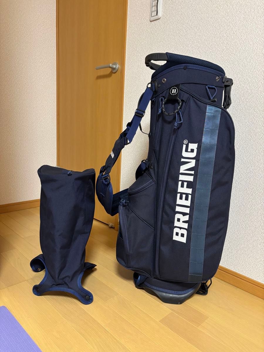 BRIEFING スタンド式 キャディバック CR-4 ネイビー A0371 BRIEFING スタンド式 キャディバック CR-4 ネイビー A0371