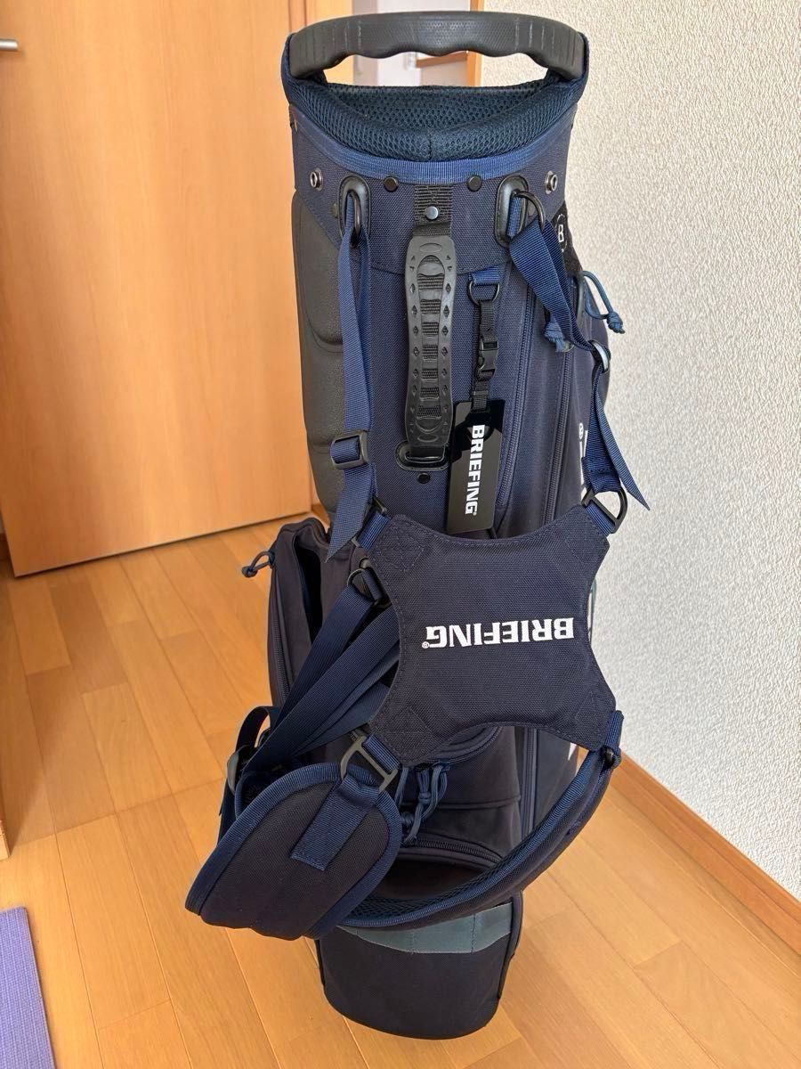BRIEFING スタンド式 キャディバック CR-4 ネイビー A0371 BRIEFING スタンド式 キャディバック CR-4 ネイビー A0371