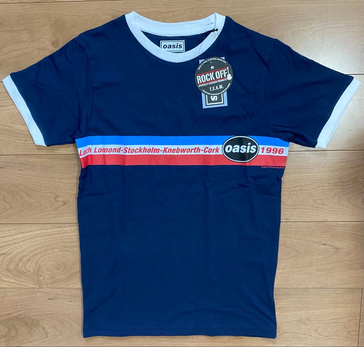 公式 oasis オアシス バンド ロック ヴィンテージ リンガー T 公式 oasis オアシス バンド ロック ヴィンテージ リンガー T