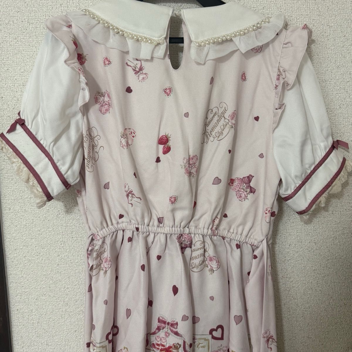 LIZLISA リズリサ Many Hearts Afternoontea柄 セットアップ LIZLISA リズリサ Many Hearts Afternoontea柄 セットアップ