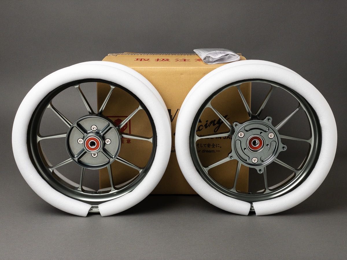 OVER Racing MONKEY125 ABS GP-TEN ホイールセット ガンメタ OVER Racing MONKEY125 ABS GP-TEN ホイールセット ガンメタ