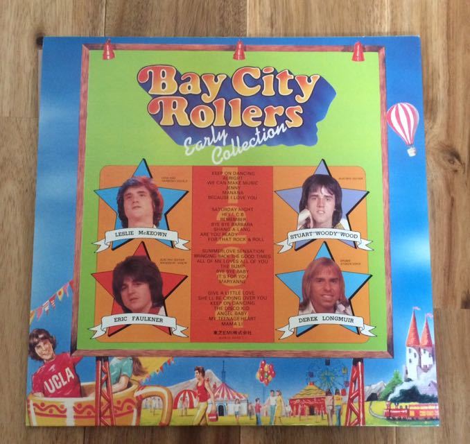 LP-003 Bay City roller z youth. memory .2LP domestic record obi attaching Bay City Rollers power pop guitar pop ne or ko