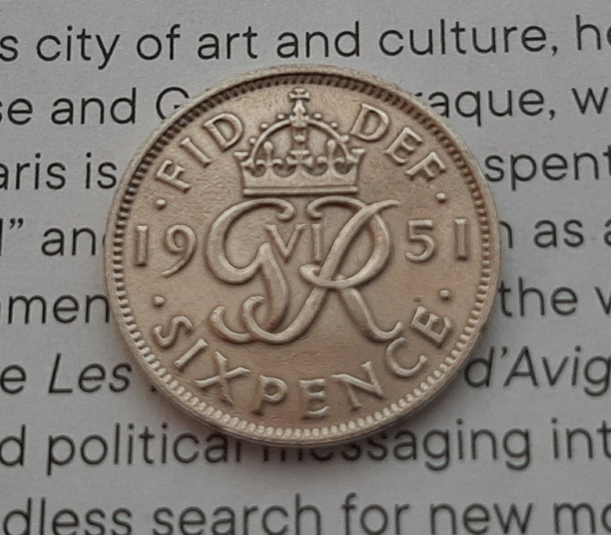 イギリス 1951年 英国ラッキーシックスペンス コイン 50枚セット イギリス 1951年 英国ラッキーシックスペンスコイン 50枚セット