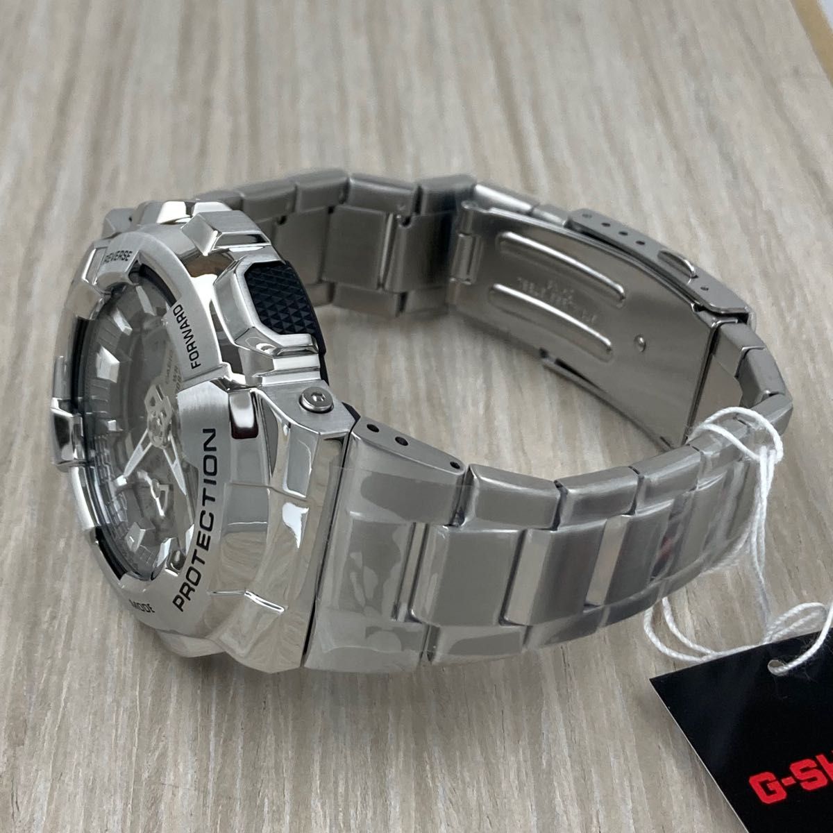 新品 カシオ G-SHOCK メンズ 腕時計 GM-110D-8AJF シルバー 電池 新品 カシオ G-SHOCK メンズ 腕時計 GM-110D-8AJF シルバー 電池