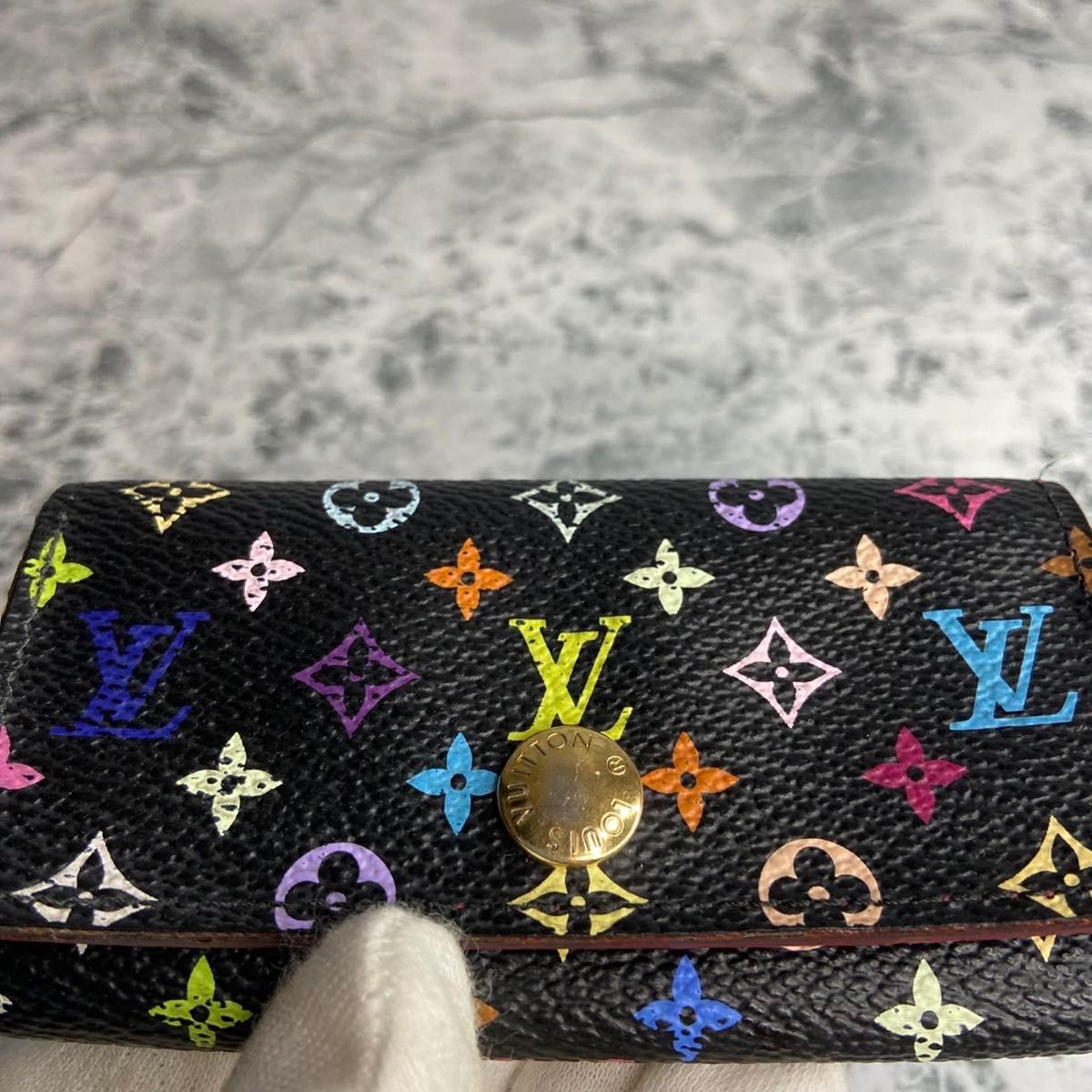 LOUIS VUITTON ルイヴィトン キーケース マルチカラー 4連 LOUIS VUITTON ルイヴィトン キーケース マルチカラー 4連