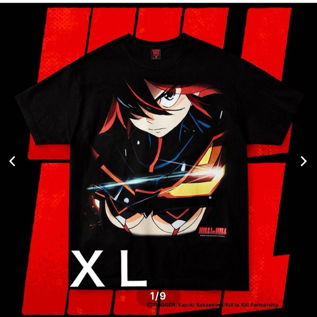キルラキル Tシャツ XL KILL la KILL × GEEKS RULE ギークス キルラキル Tシャツ XL KILL la KILL × GEEKS RULE ギークス