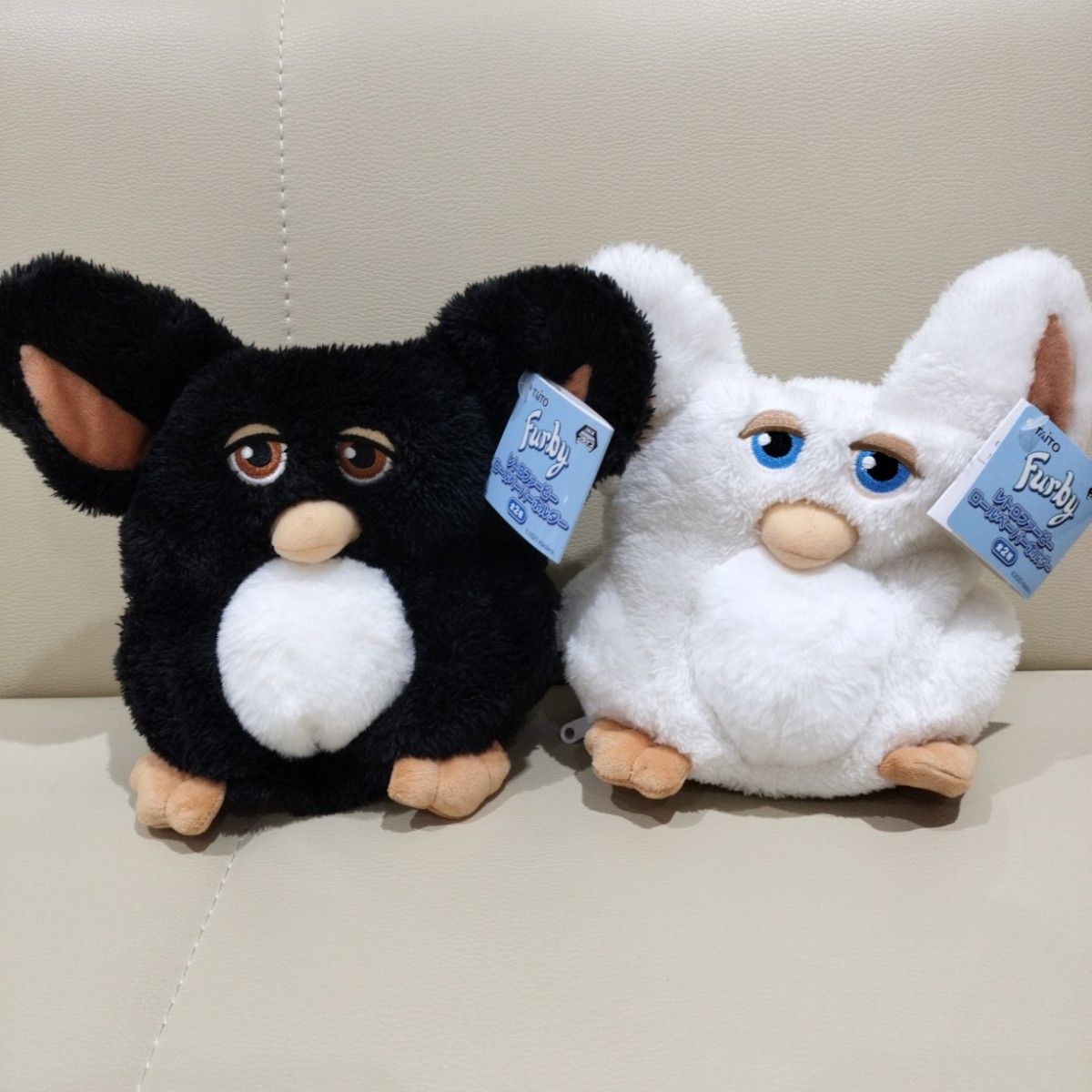 レトロファービー ロールペーパーホルダー ぬいぐるみ 白 レトロファービー ロールペーパーホルダー ぬいぐるみ 白