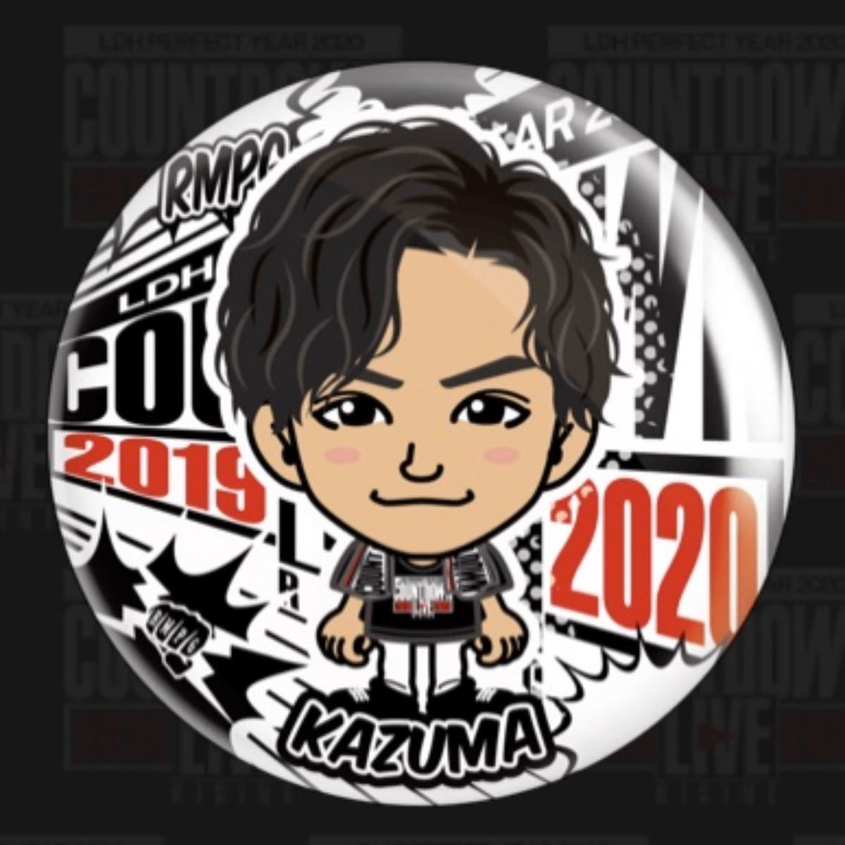 LDH PERFECT YEAR 2020 COUNTDOWN LIVE 20192020 RISING 川村壱馬 缶バッジ プチキャラ 75mmオンライン