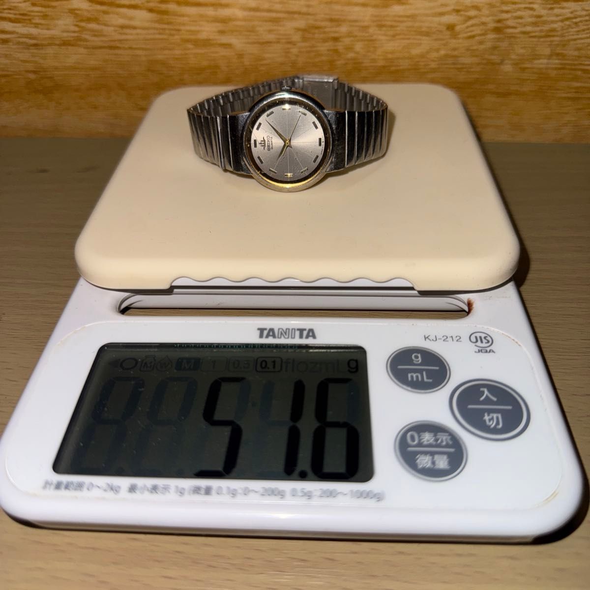 SEIKO QUARTZ 腕時計 メンズ シルバー5Y91-6040・不動電池交換 SEIKO QUARTZ 腕時計 メンズ シルバー5Y91-6040・不動電池交換