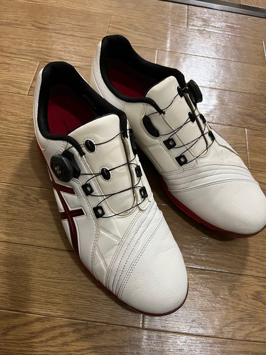 asics ゴルフシューズ メンズ 28cm ホワイト/レッド|Yahoo asics ゴルフシューズ メンズ 28cm ホワイト/レッド|Yahoo