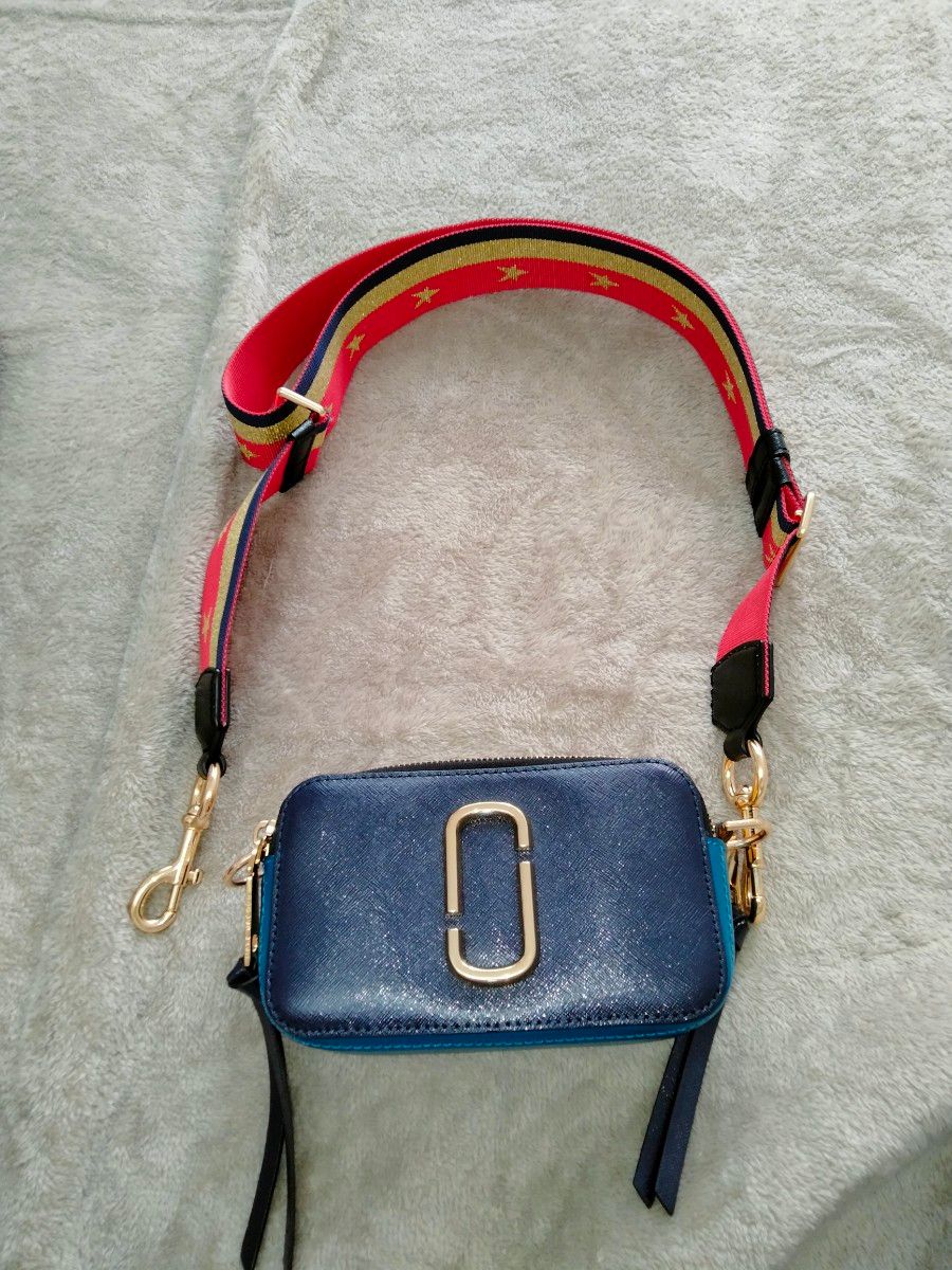MARC JACOBS ショルダーバッグ バイカラー ブルー|Yahoo!フリマ MARC JACOBS ショルダーバッグ バイカラー ブルー|Yahoo!フリマ