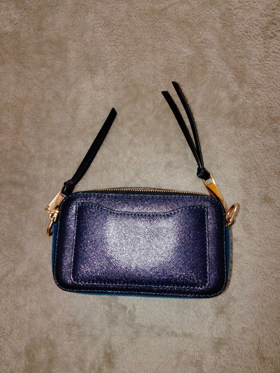 MARC JACOBS ショルダーバッグ バイカラー ブルー|Yahoo!フリマ MARC JACOBS ショルダーバッグ バイカラー ブルー|Yahoo!フリマ