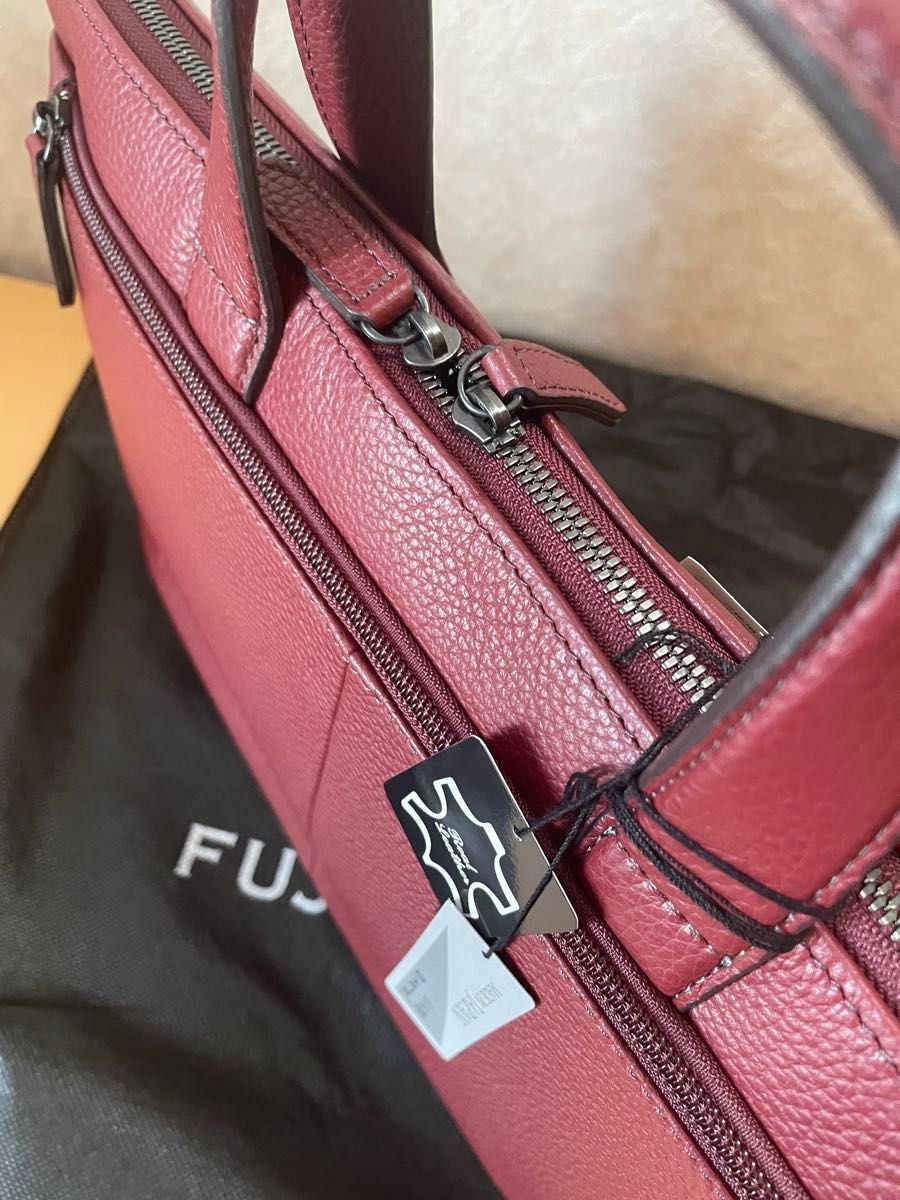 フジタカ 定価47300円 新品 2WAY レザー ビジネスバッグ 牛革 A4 フジタカ 定価47300円 新品 2WAY レザー ビジネスバッグ 牛革 A4