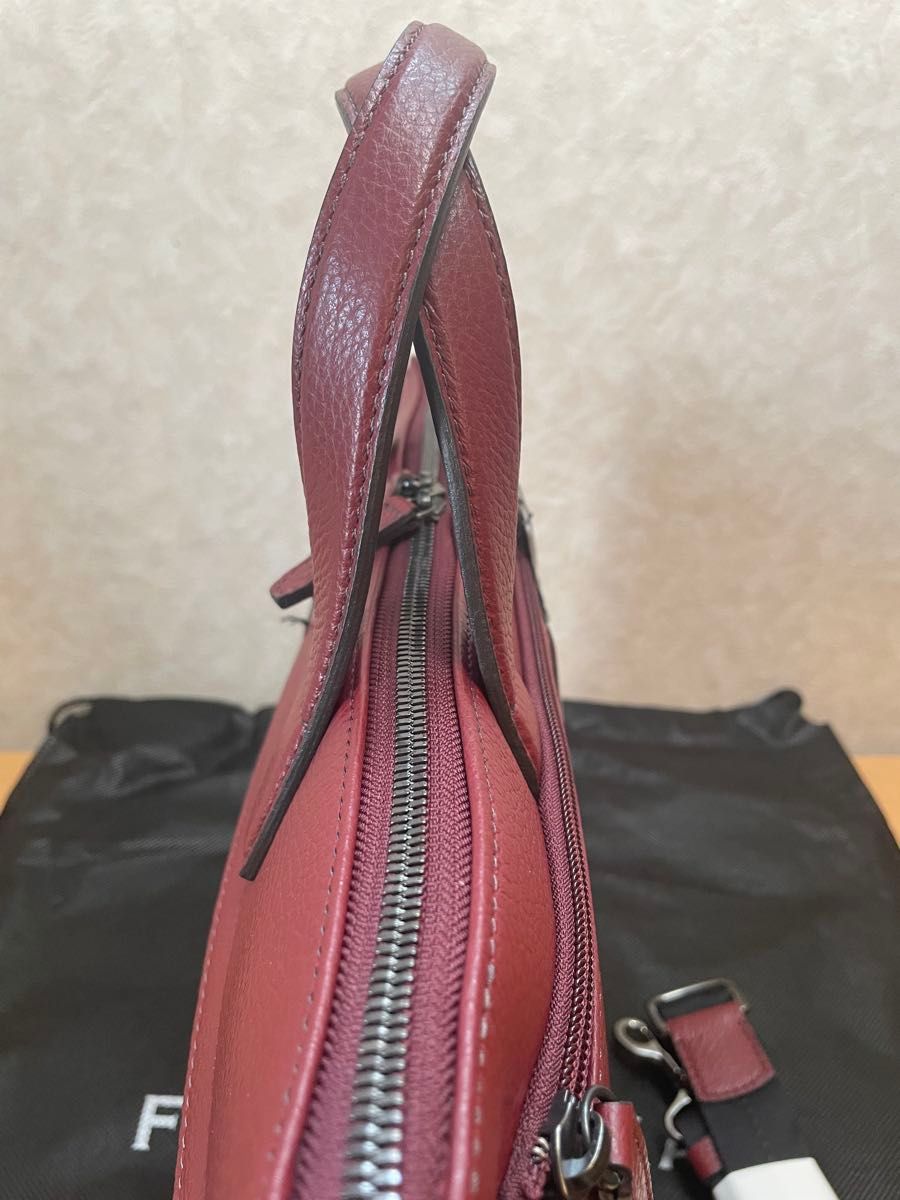 フジタカ 定価47300円 新品 2WAY レザー ビジネスバッグ 牛革 A4 フジタカ 定価47300円 新品 2WAY レザー ビジネスバッグ 牛革 A4