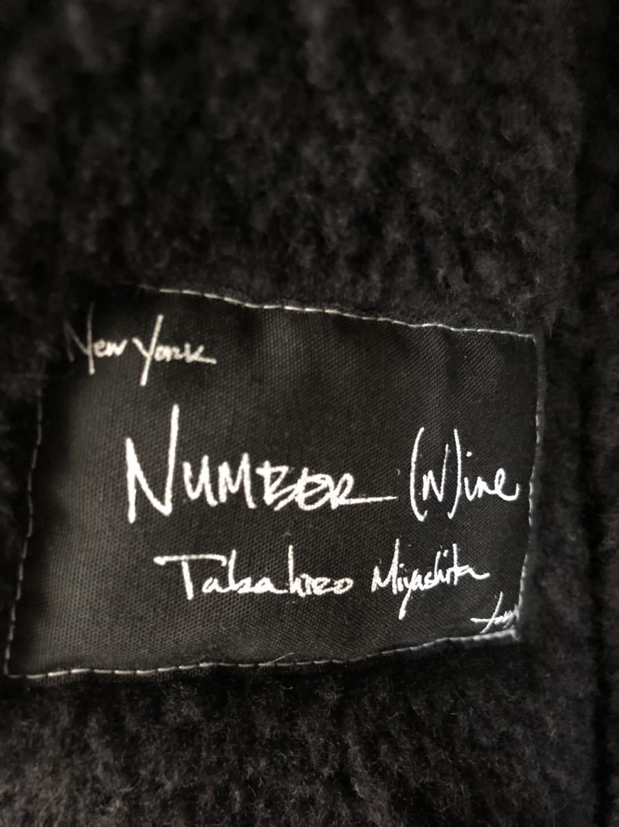 08AW ナンバーナイン Number (N)ine コーデュロイ ボア ジャケット