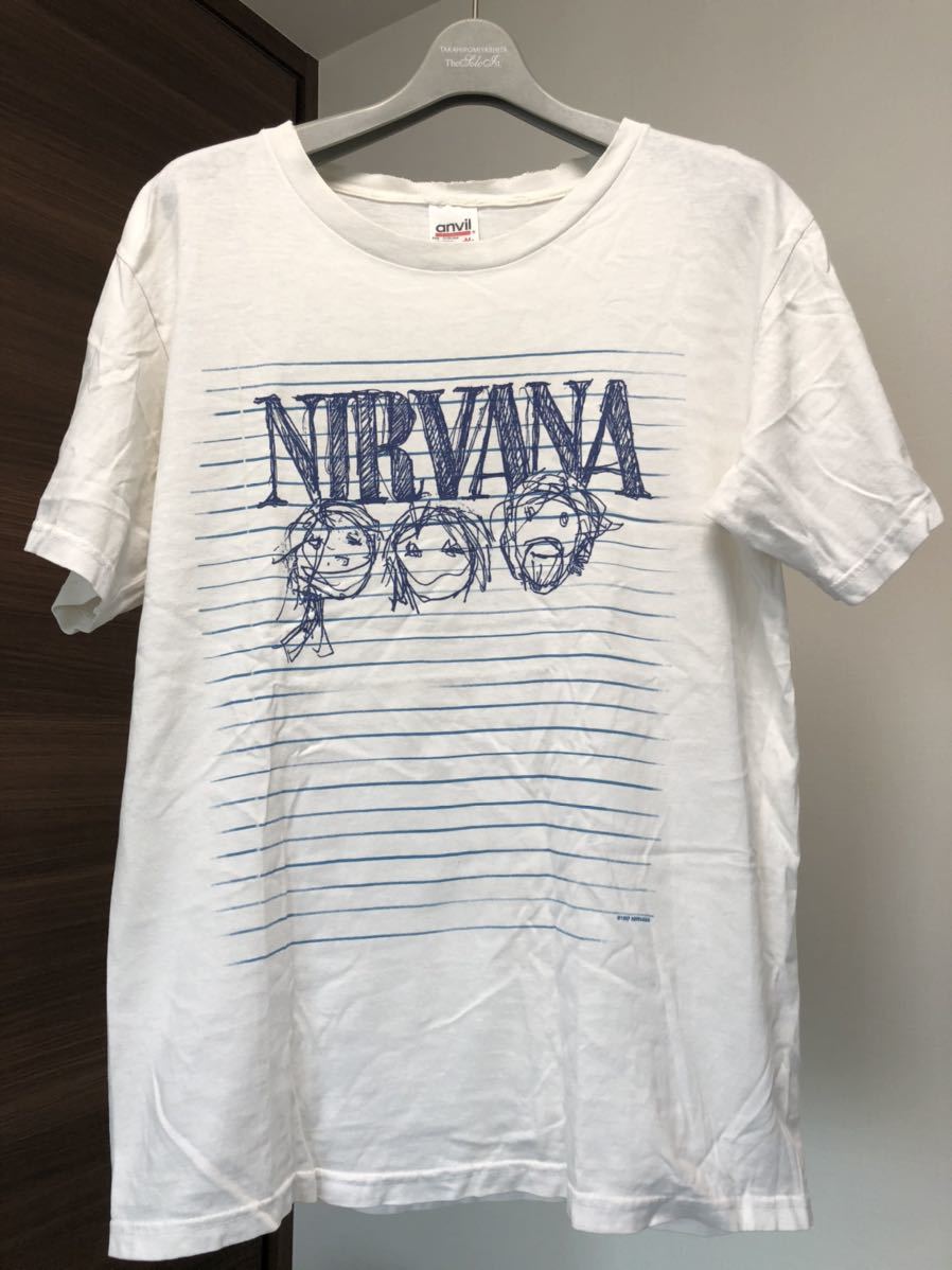 NIRVANA ニルヴァーナ Kurt Cobain カートコバーン ロックＴシャツ