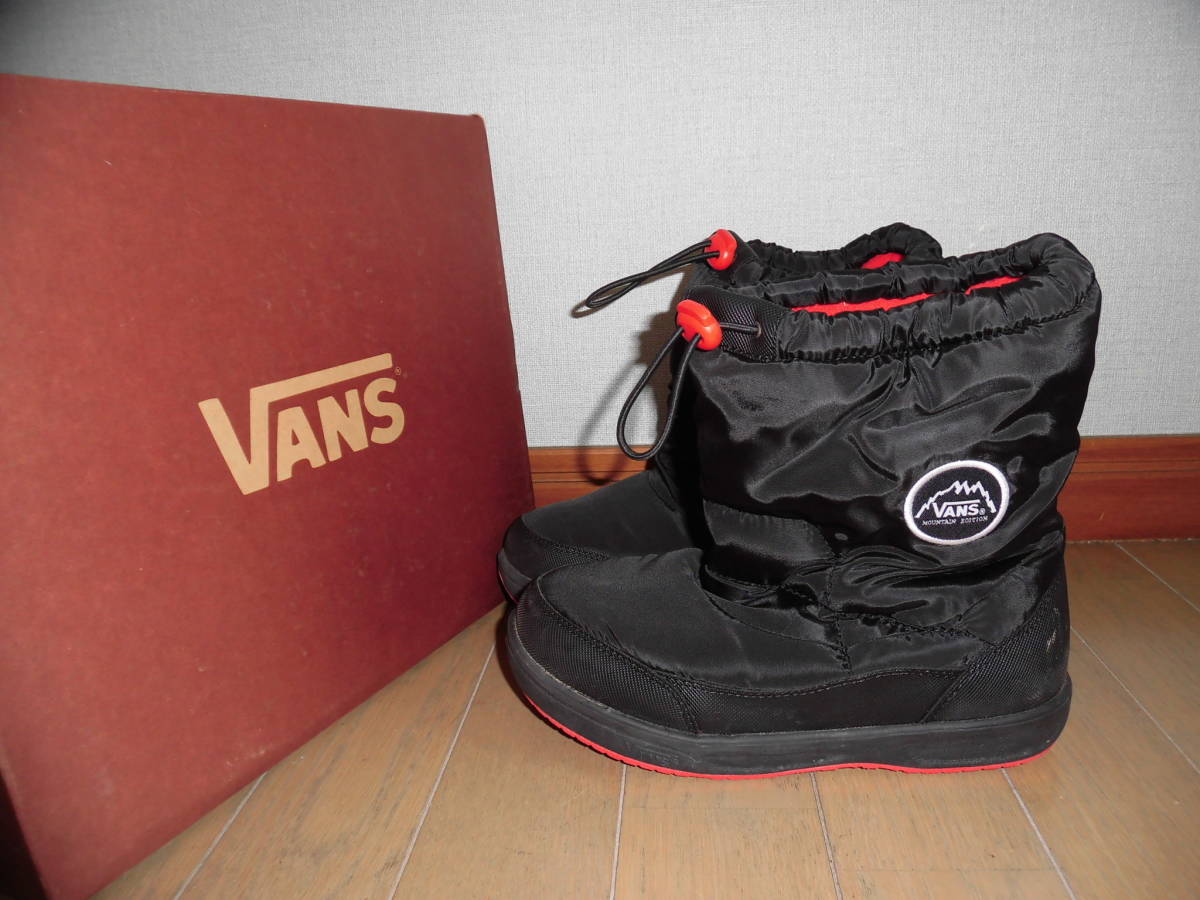 VANSヴァンズ★スノーブーツ BAKER V8220K BLACK★22㎝_画像1