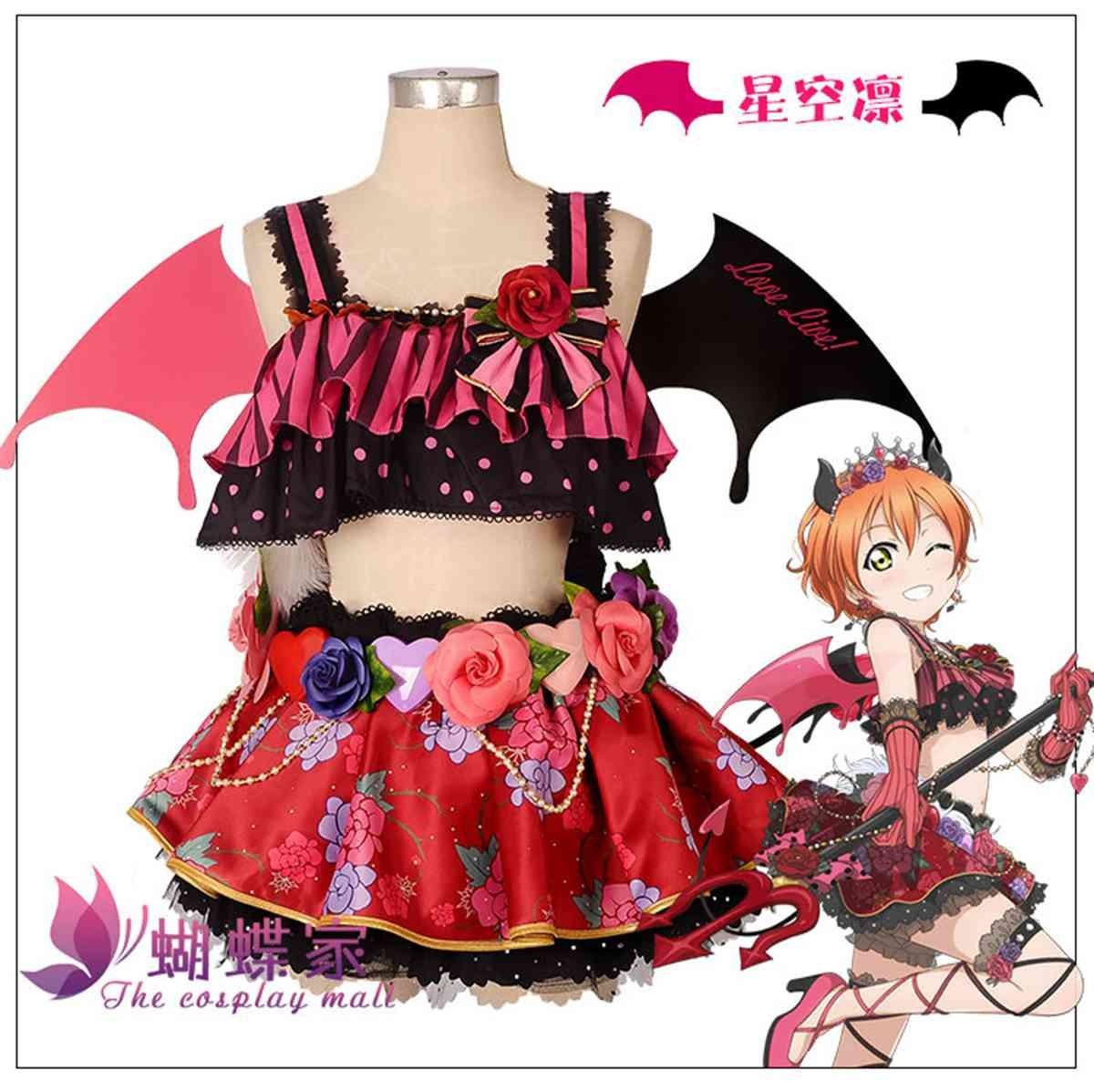 50 割引休日限定 Cos6484ラブライブ 星空凛 小悪魔編 覚醒後 コスプレ衣装 女性smlxl限定 別途 杖 靴 ウィッグ追加可 コミック アニメ ゲームキャラクター コスプレ衣装 コミック アニメグッズ Cenergia Com Ar