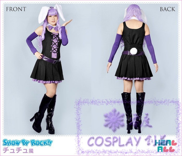 【即日発送】 cos6622工場直販 高品質 実物撮影 SHOW BY ROCK!! チュチュ コスプレ衣装