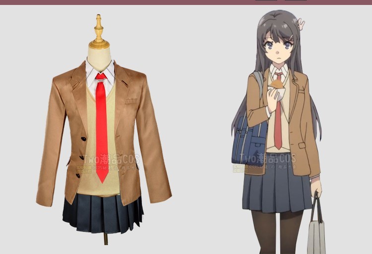 上品なブランド 高品質 cos6112工場直販 実物撮影 青春ブタ野郎はバニー 青ブタ コスプレ衣装