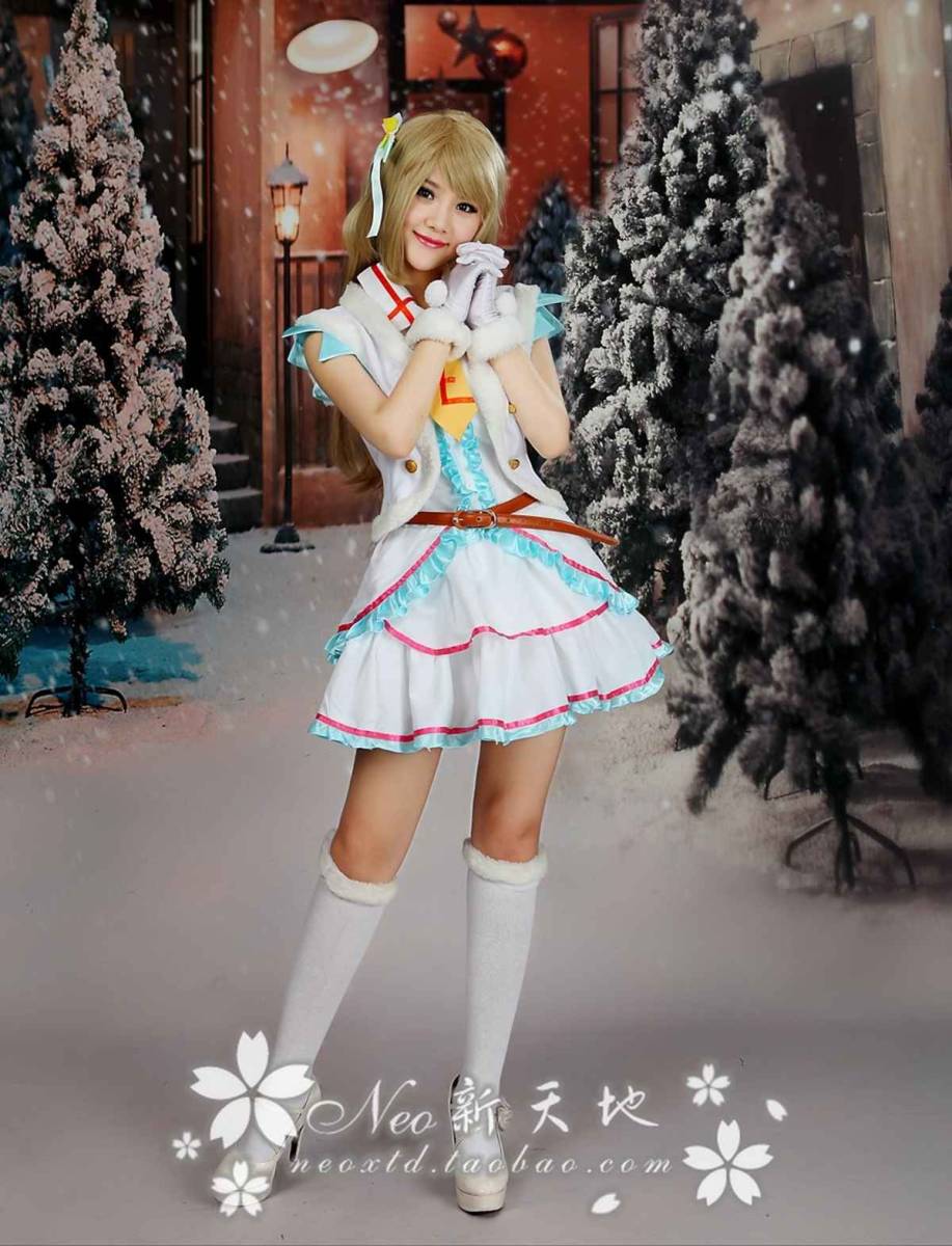 cos6909工場直販 ラブライブ！Lovelive！ Snow halation スノハレ 南ことり コスプレ 衣装 靴無し_画像1