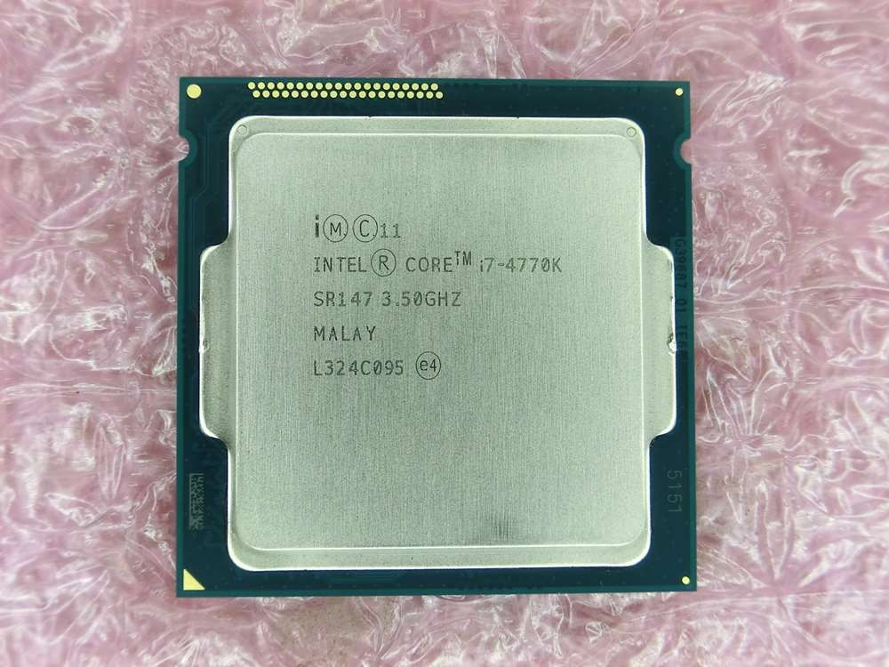 CPU Intel Core i7-4770K 中古動作品|Yahoo!フリマ(旧PayPay CPU Intel Core i7-4770K 中古動作品|Yahoo!フリマ(旧PayPay