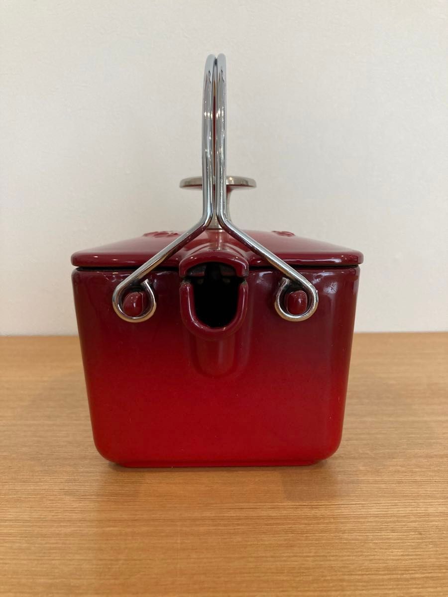 staub スクエアティーポット ピメント teapot ケトル やかん staub スクエアティーポット ピメント teapot ケトル やかん
