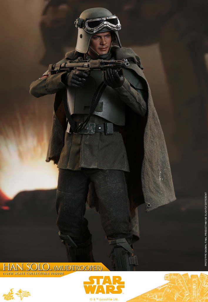 MMS493 ホットトイズ 1/6 ハン・ソロ スター・ウォーズ・ストーリー A Star Wars Story ハン・ソロ Han Solo (マッドトルーパー版)_画像4