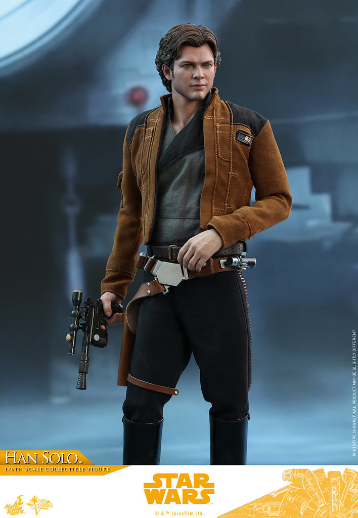 MMS492 ホットトイズ 1/6 ハン・ソロ スター・ウォーズ・ストーリー ハン・ソロ Han Solo (ボーナスアクセサリー付き)の画像6