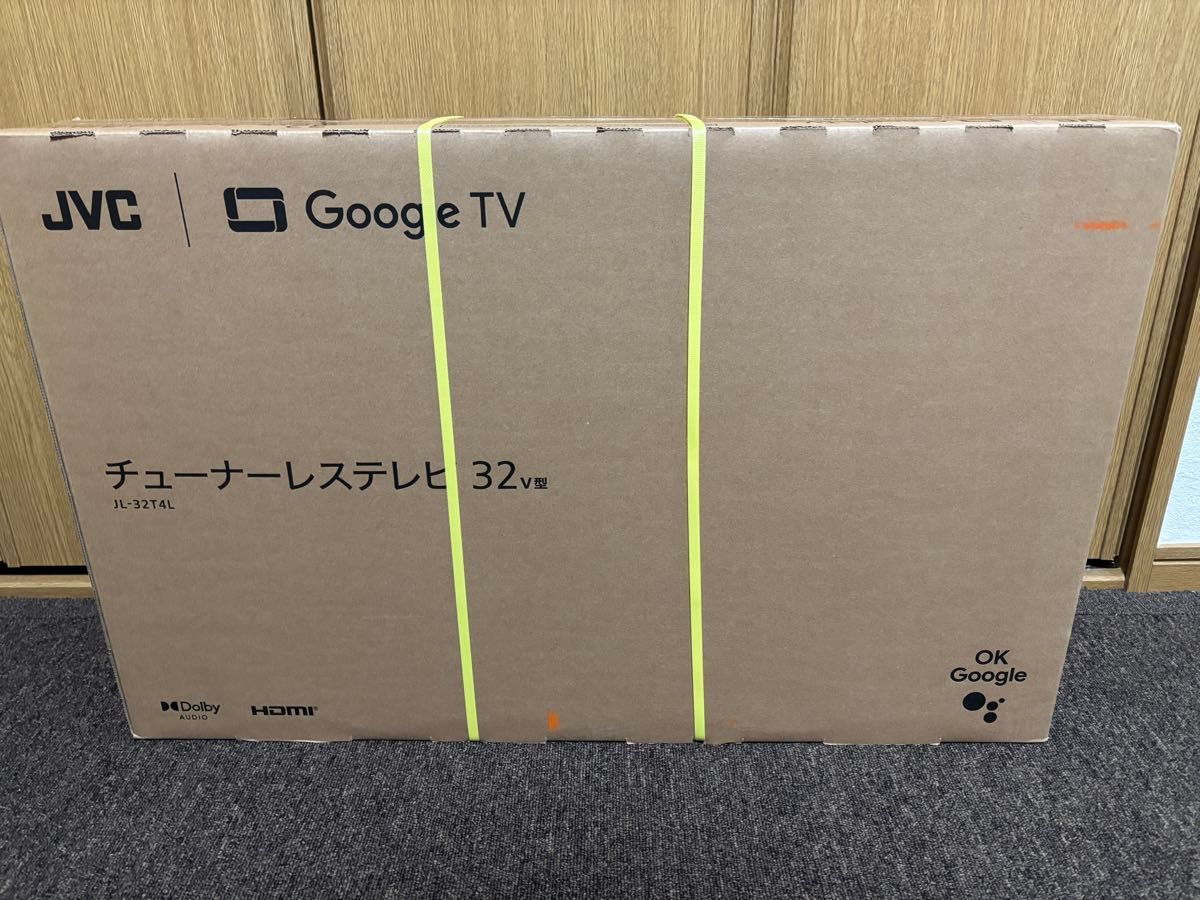 JVC JL-32T4L 32V型 チューナーレステレビ Google TV 新品 未 JVC JL-32T4L 32V型 チューナーレステレビ Google TV 新品 未