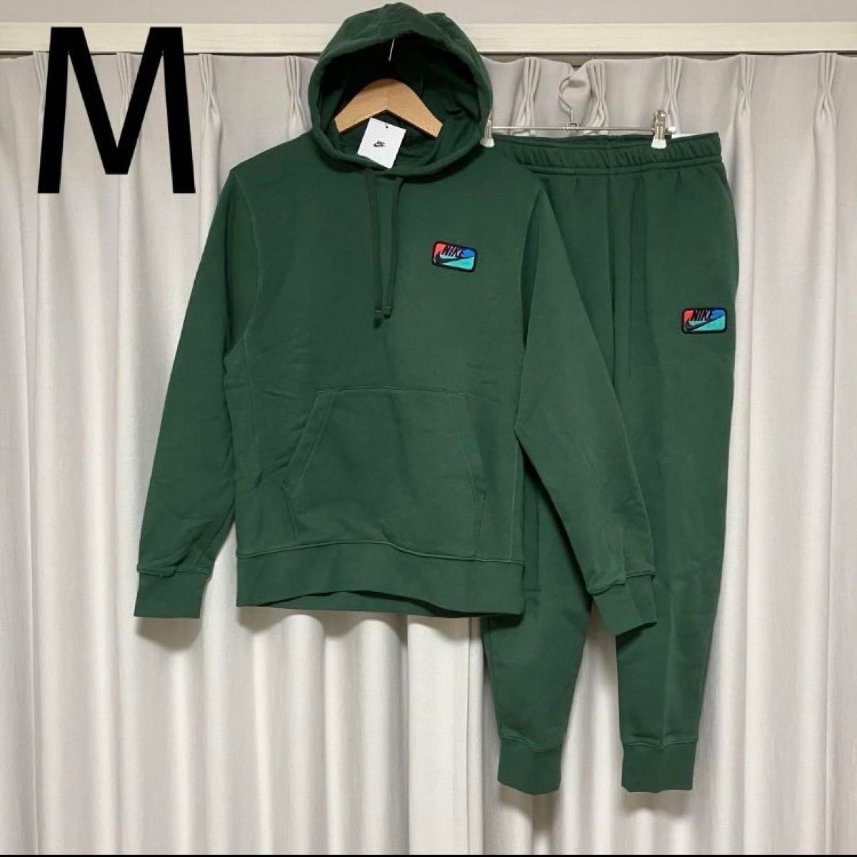 新品】NIKE セットアップ スウェット上下セット プルオーバー 新品】NIKE セットアップ スウェット上下セット プルオーバー